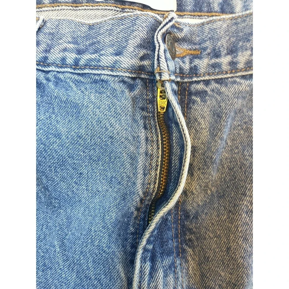 Levi Strauss Signature Mens Regular Fit Light Wash Blue Denim Jeans W36 L29